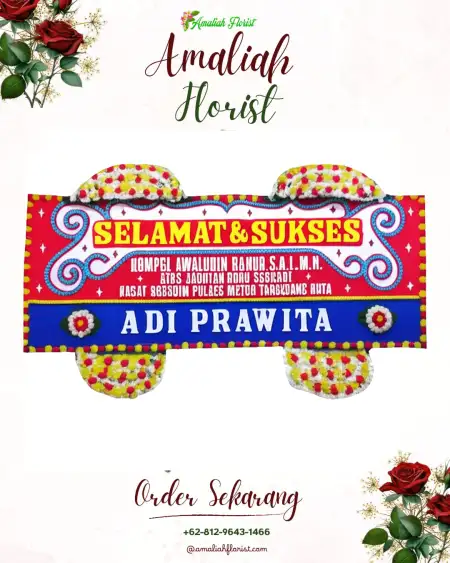Papan Bunga Ucapan Selamat Slawi Wetan